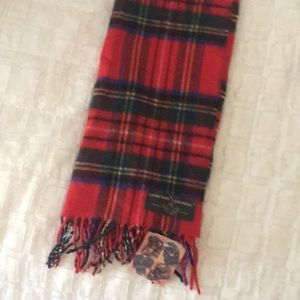 Scarf in Red plaid